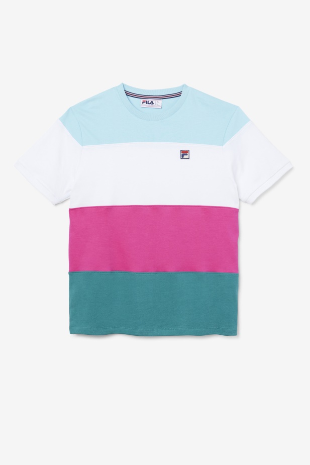 Sloužit Crew Bílá/fialová/petit Four Fila