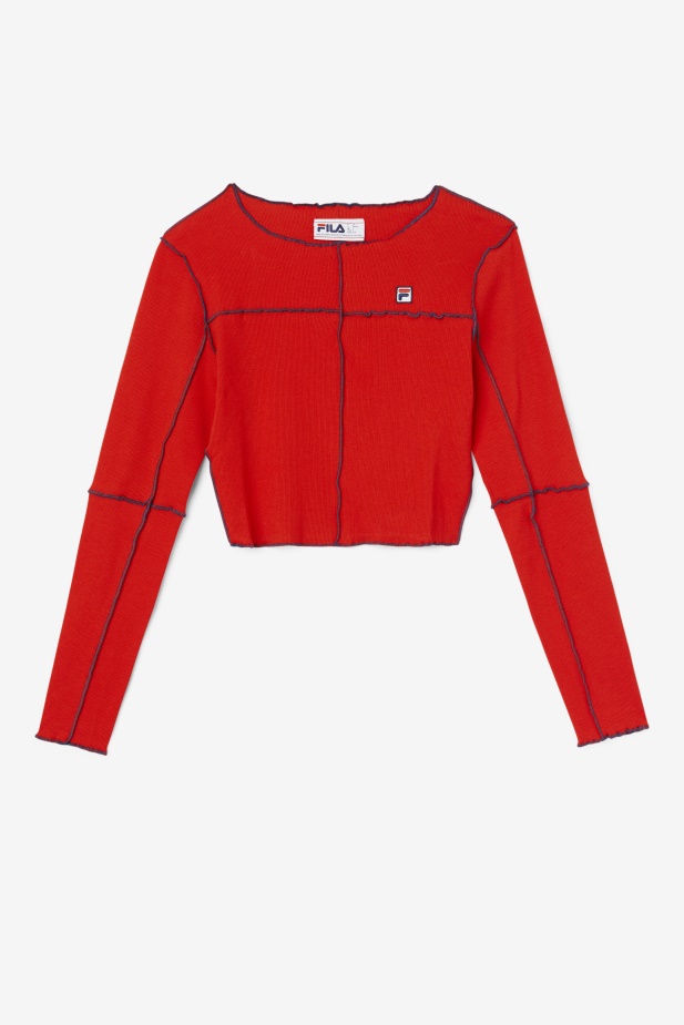 Fila červený Brooklynn Top