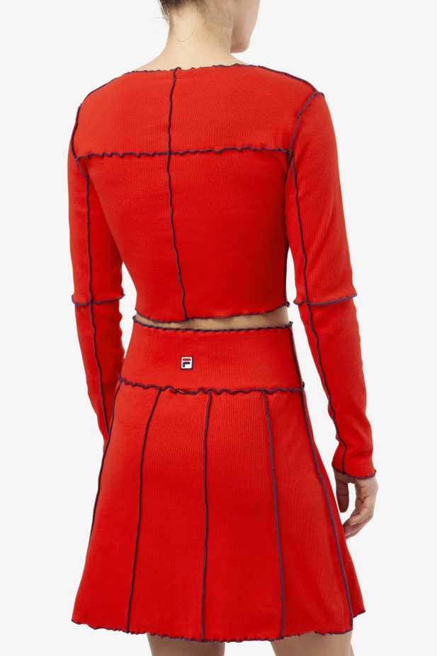 Fila červený Brooklynn Top