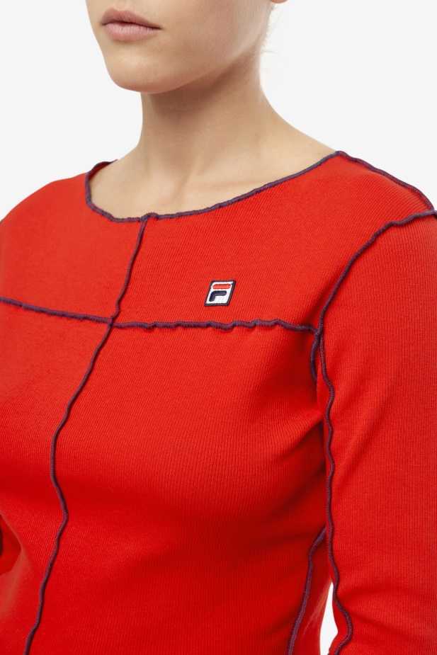 Fila červený Brooklynn Top
