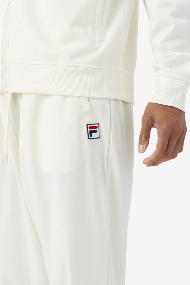 Egret/red/navy Fila Jaya Track Kalhoty