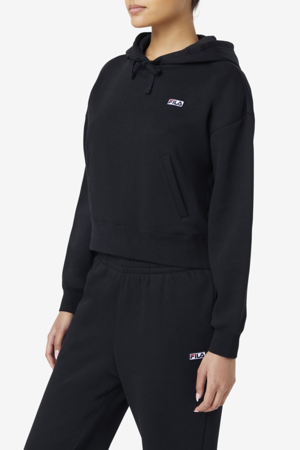 Mikina S Kapucí Fila Black Marina