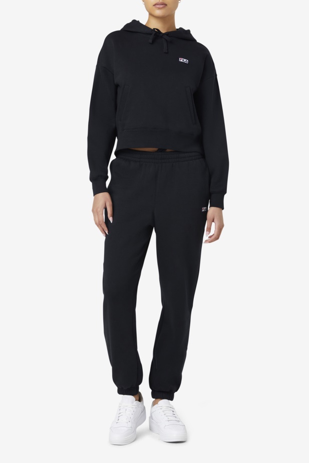 Mikina S Kapucí Fila Black Marina