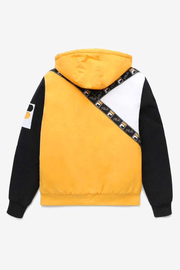žlutá/černá/bílá P1 Fila Tech Bunda Fila