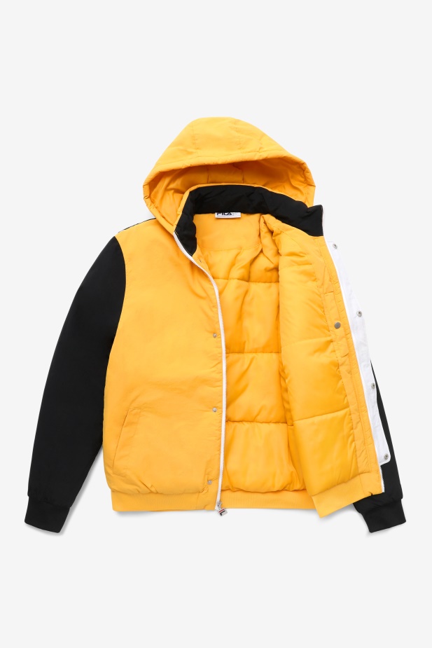 žlutá/černá/bílá P1 Fila Tech Bunda Fila
