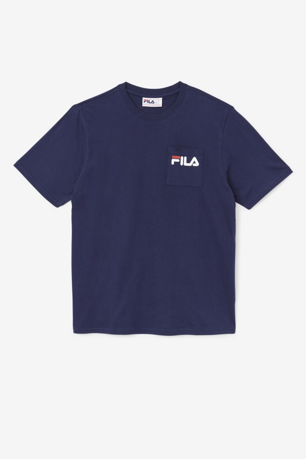 Kapesní Triko Peacoat Fila Curtis