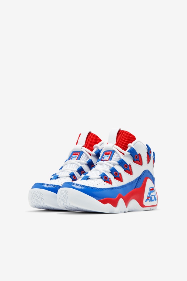 Fila Bílá/červená/modrá Dětský Grantový Kopec 1