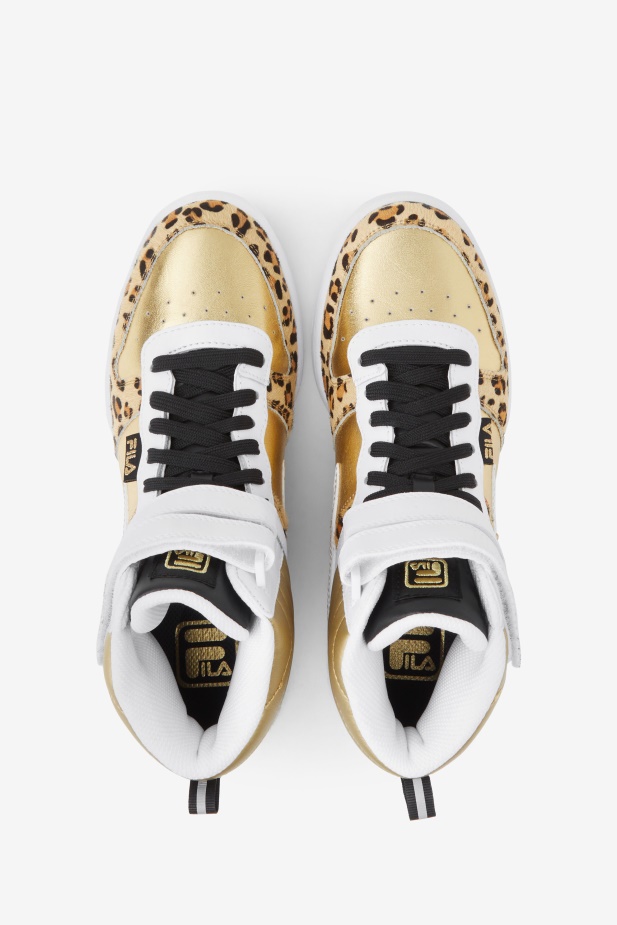 Fila Metalíza Zlatá/bílá/černá Dámská F-14 Metalíza