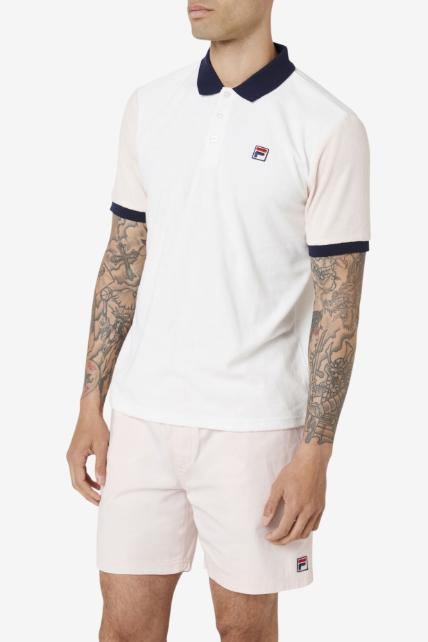 Gramme Polo Fila Marshmallow/růžová/námořnická