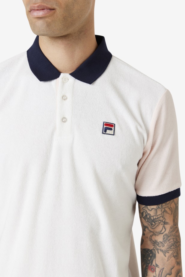Gramme Polo Fila Marshmallow/růžová/námořnická