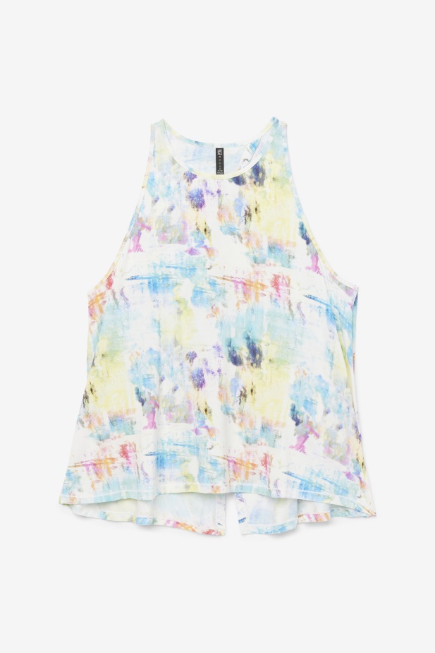 Fila Tie Dye Fi-lux Otevřené Zadní Tílko