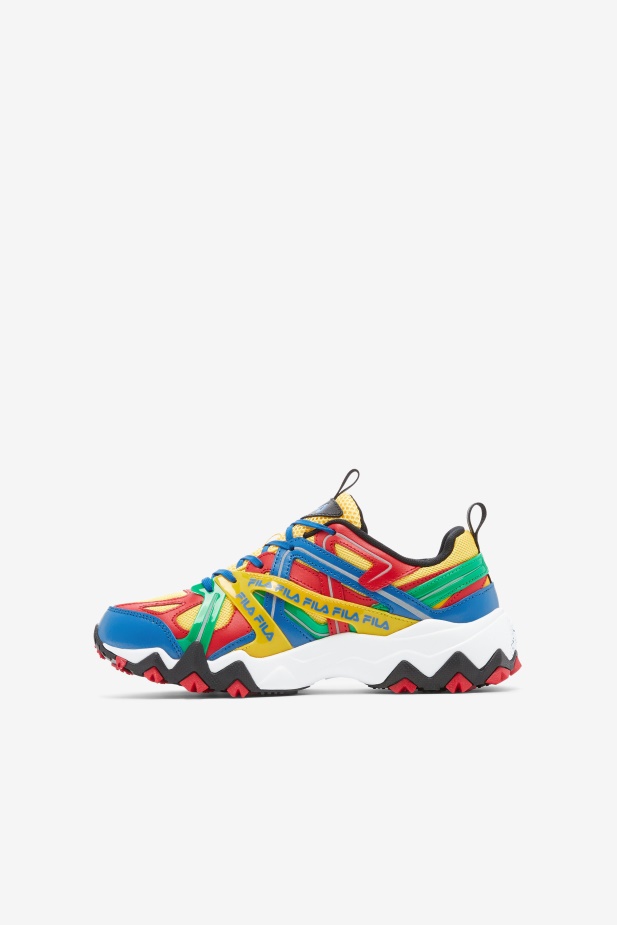 Fila Velký Dětský Elektromont Citron/červená/císařská Modrá