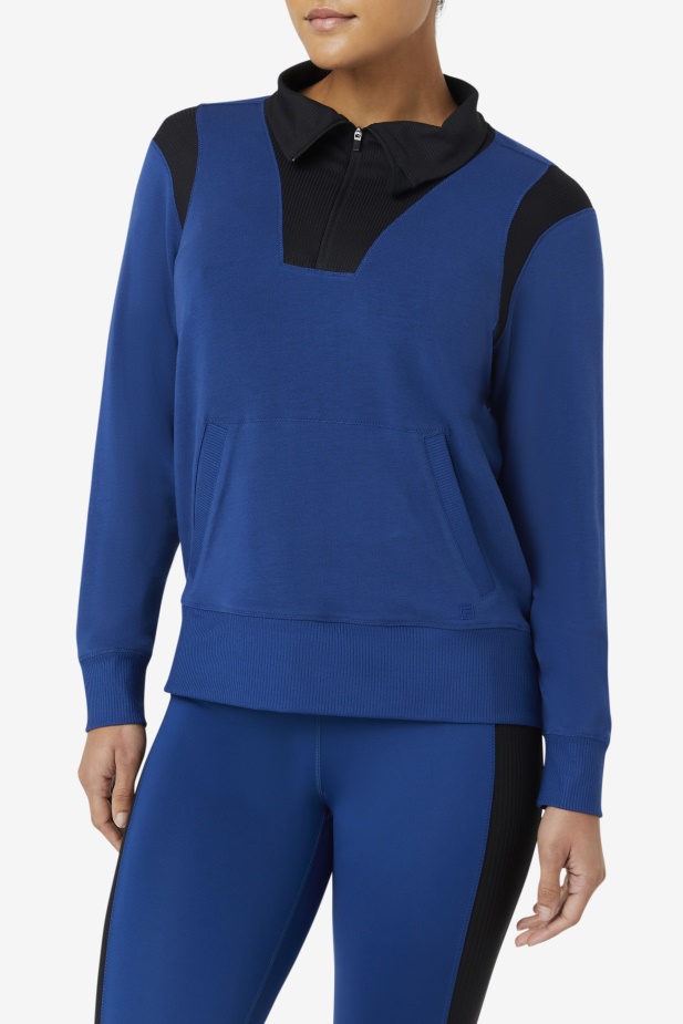 Námořnická Pivoňka Fila Fi-lux Poloviční Zip
