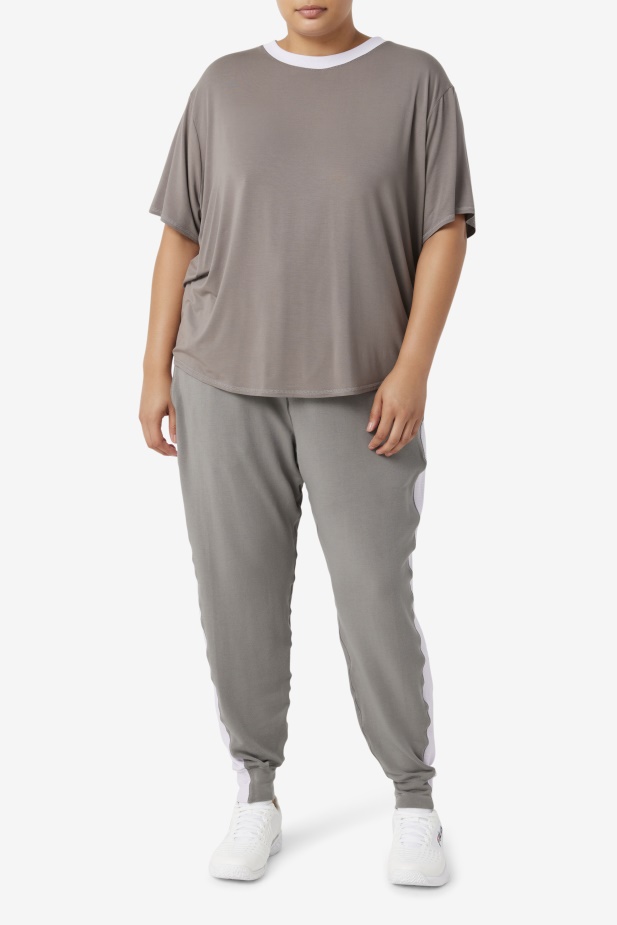 Fi-lux Top S Krátkým Rukávem Fila Chrlič/levandule Modrá