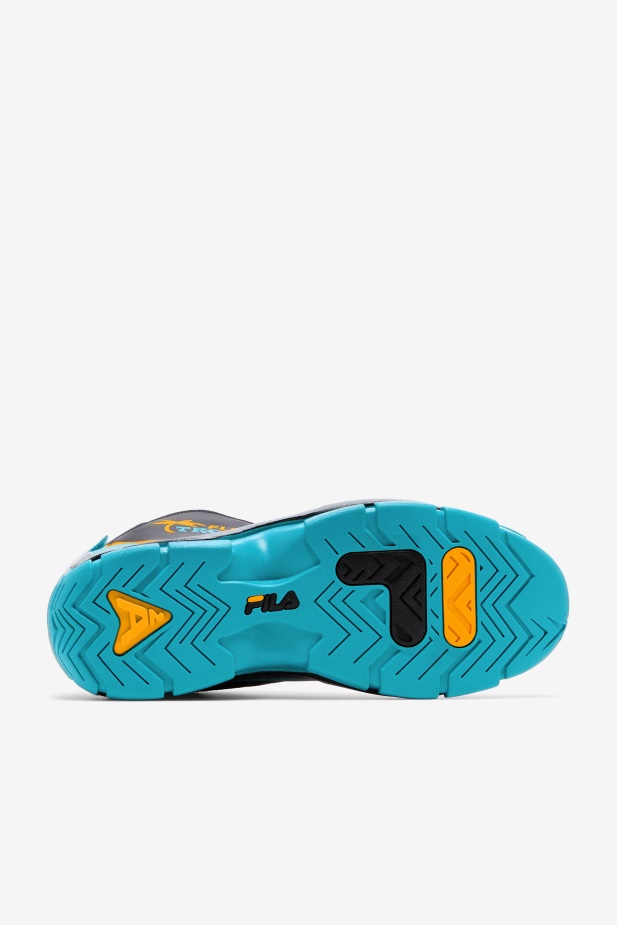 Pánský Grant Kopec 2 X Semi-pro Fila černá/zelenozelená/zinnia
