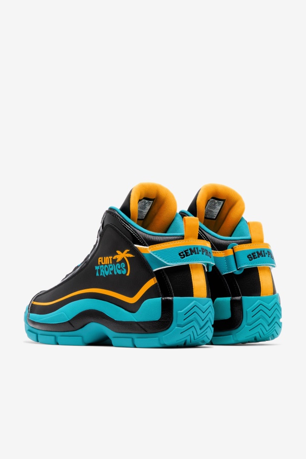 Pánský Grant Kopec 2 X Semi-pro Fila černá/zelenozelená/zinnia