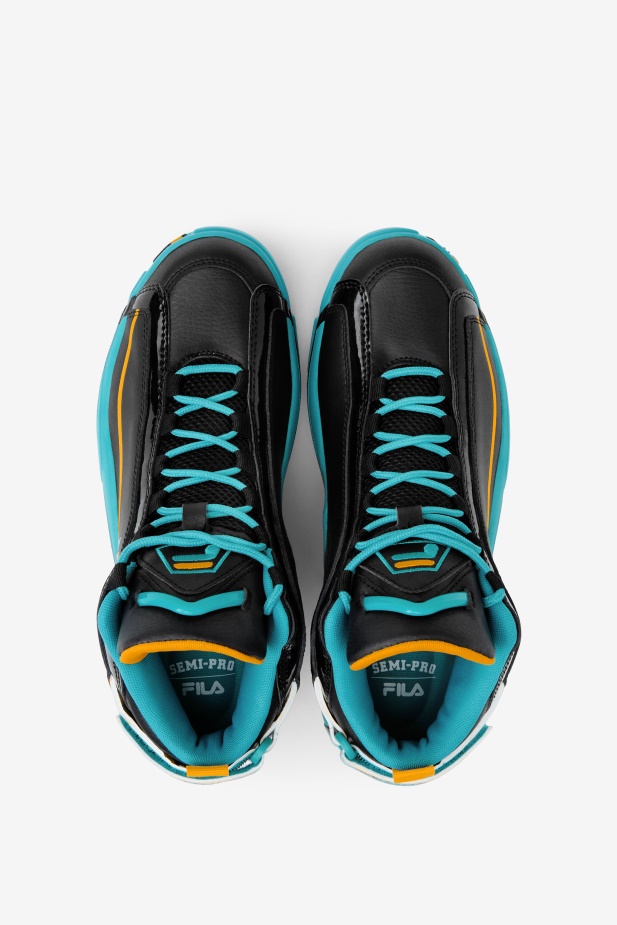 Pánský Grant Kopec 2 X Semi-pro Fila černá/zelenozelená/zinnia