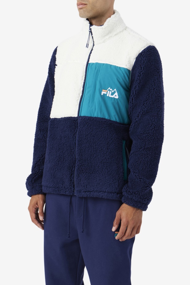 šerpa Kožich Ravi Egret/navy/deep Lake