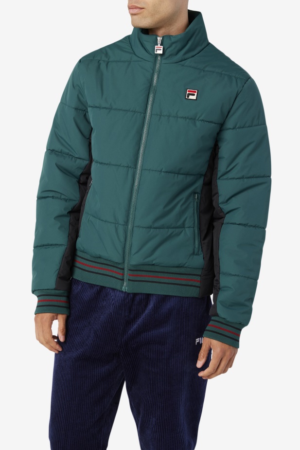 Fila Watson Puffer Bunda June Bug/černá