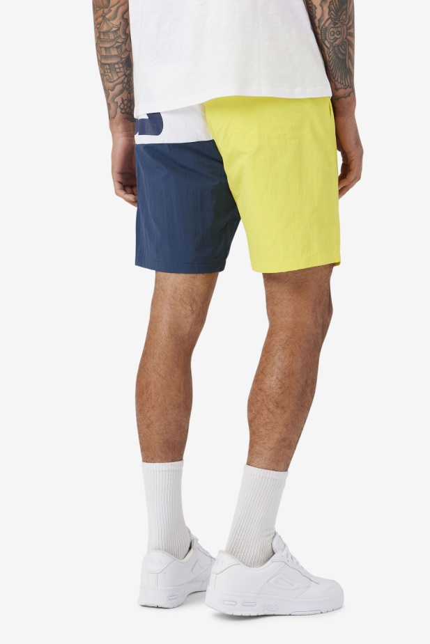žlutá/námořnická/bílá Cosire Swim Short Fila