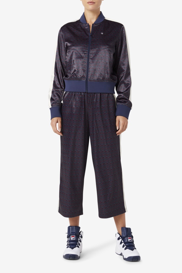 Saténová Bunda Fila Farah Peacoat/tofu