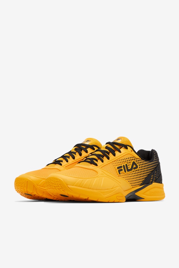 Citrus/black Fila Pánská Volejbalová Zóna