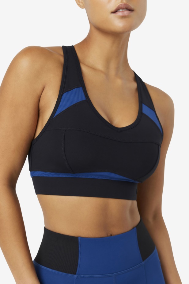 Uplift Racerback Sportovní Podprsenka černá/npny Fila