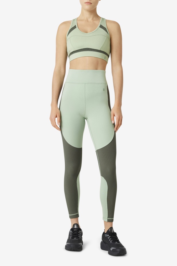Fila Forza Texturované Dlouhé Legíny Bazalka/tymián