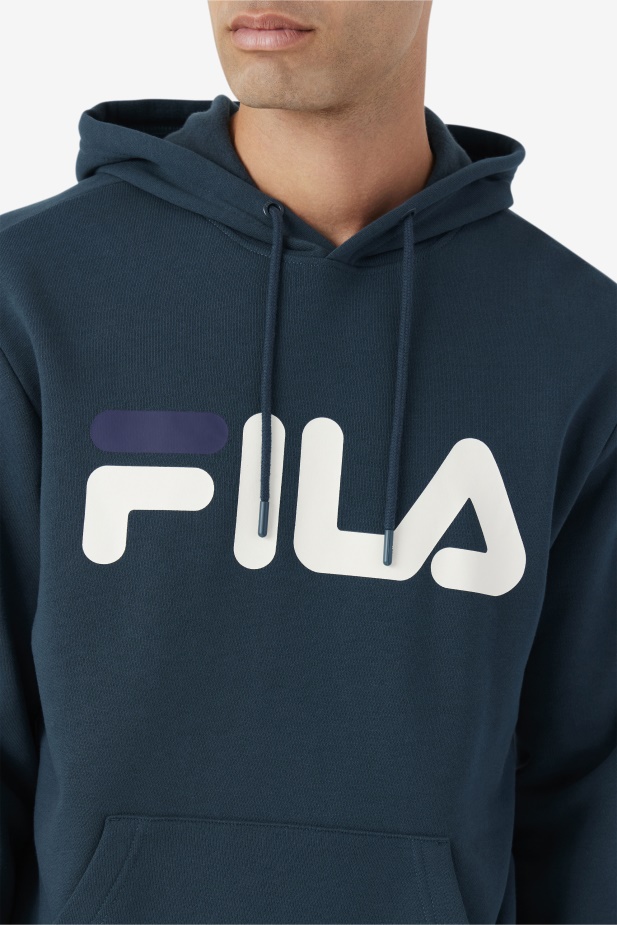 Mikina S Kapucí Fila Teal/egret/navy Samari