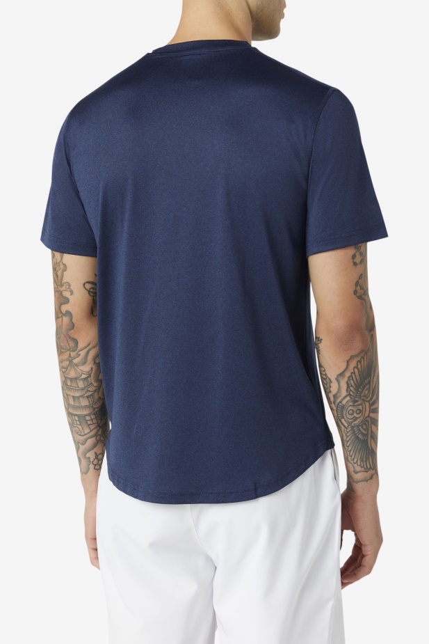 Okurka Hřebenatka Lem Crew Fila Navy Heather