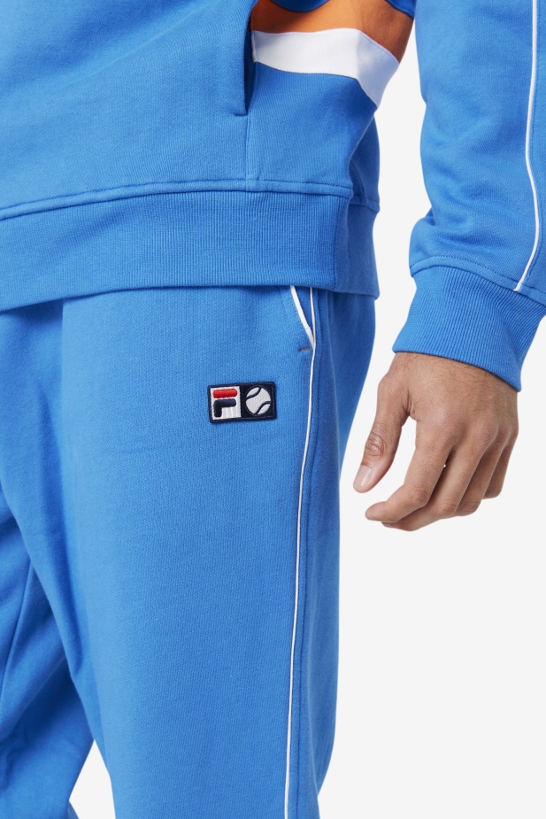 Silná Modrá/bílá/korálová Růže Fila Townes Jogger