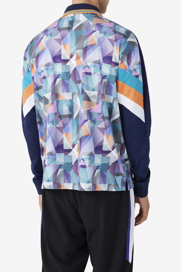 Brankářský Dres Kay Fila Námořnická/modrá/mandarinková/bílá