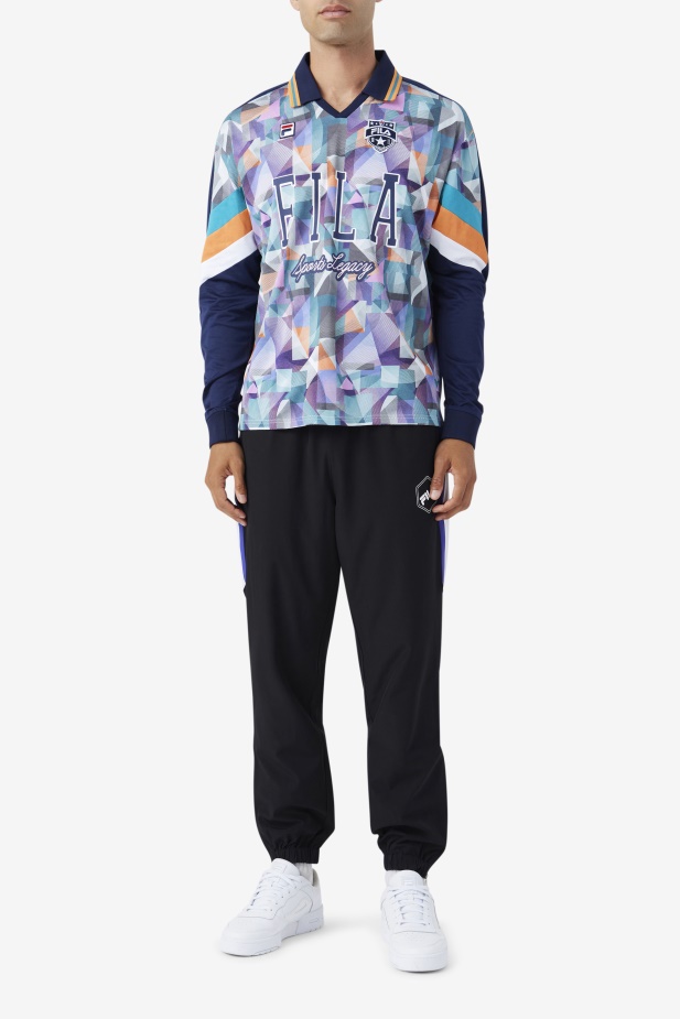 Brankářský Dres Kay Fila Námořnická/modrá/mandarinková/bílá