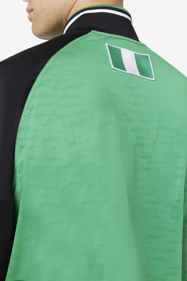 Nigeria Tepláková Bunda Fila Jelly Bean/černá/bílá