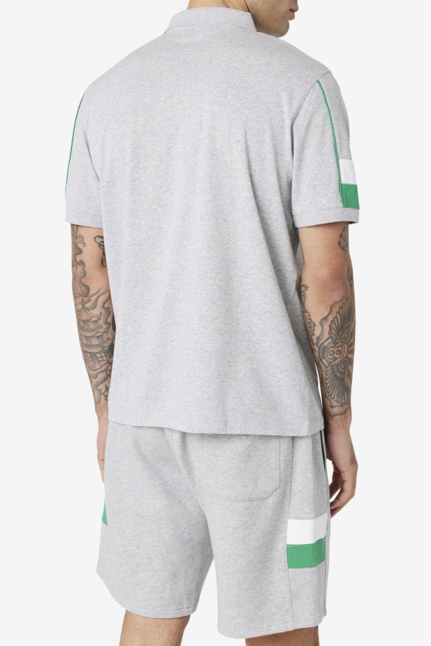 Fila Coda Polo Světle šedá/želé/bílá