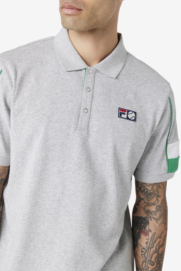 Fila Coda Polo Světle šedá/želé/bílá