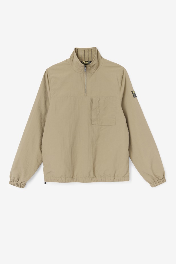Fila Covert Zelená Magnus 1/4 Zipová Tepláková Bunda