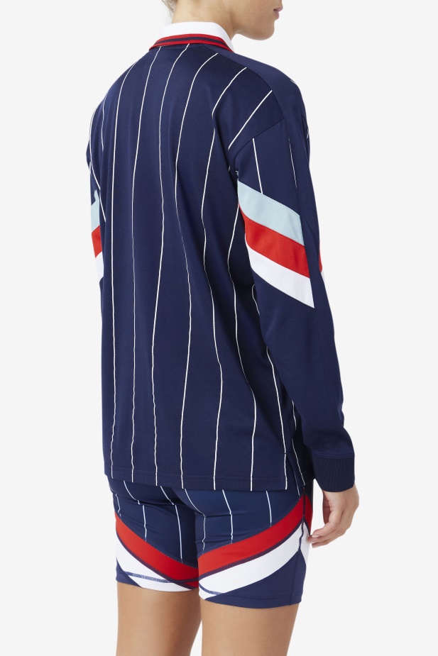 Námořnický/bílý/červený Brankářský Dres Fila Zorra