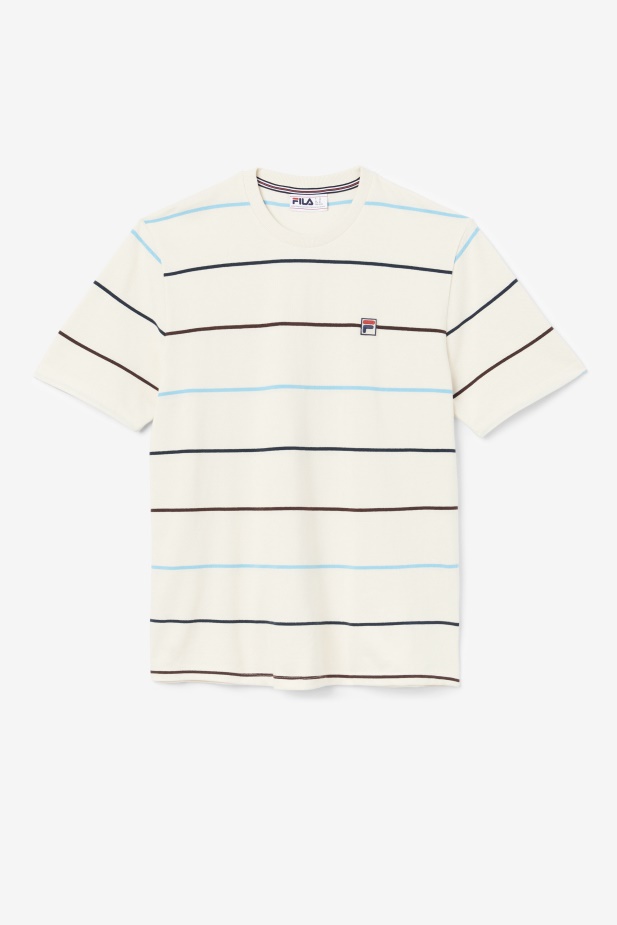 Egret/teal/hnědý Kámen Fila Thiago Crew