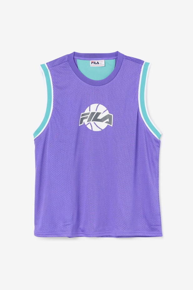 Ovi Basketbalový Dres Fialová/keramická/bílá/stínová Fila