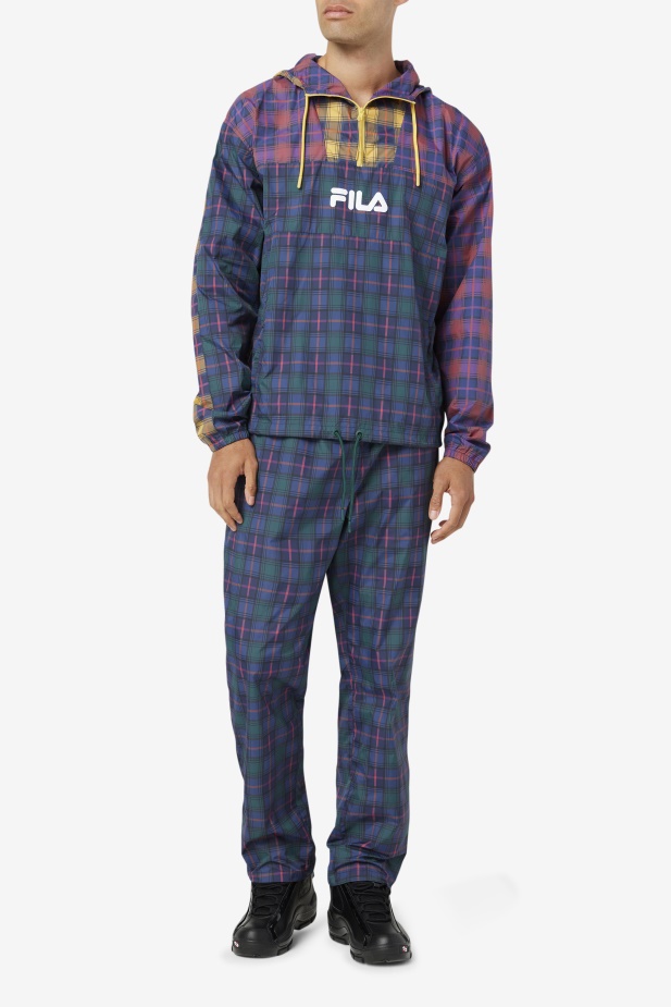 Fila Tyah Windpant červnová Chyba/páv/rebarbora