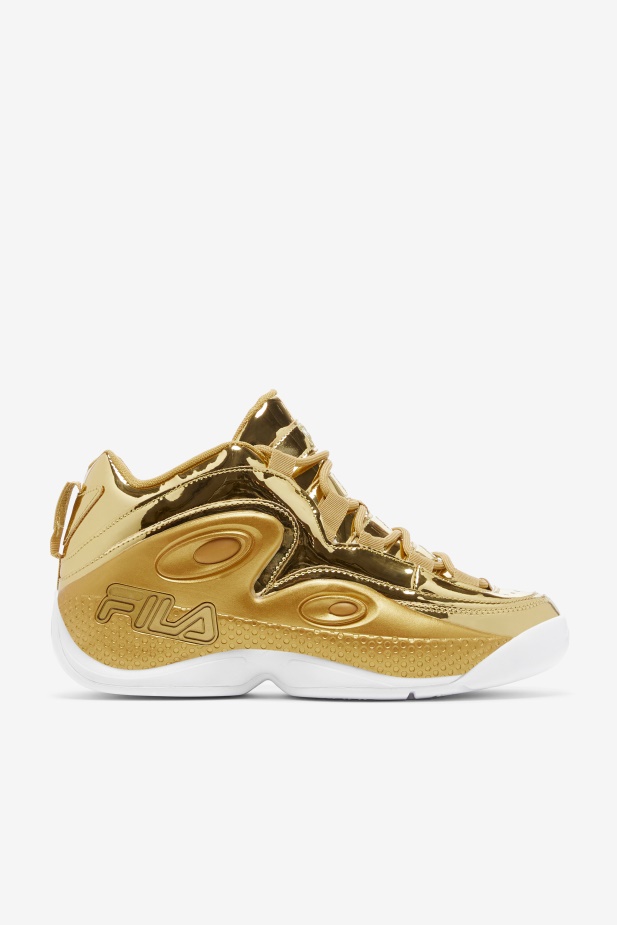 Grant Hill 3 Metalická Fila Metalická Zlatá