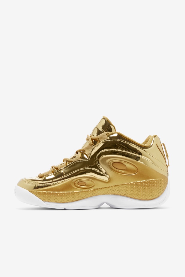 Grant Hill 3 Metalická Fila Metalická Zlatá