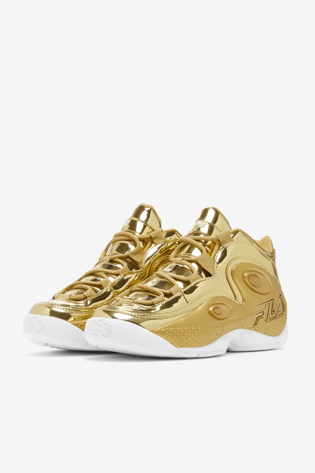 Grant Hill 3 Metalická Fila Metalická Zlatá