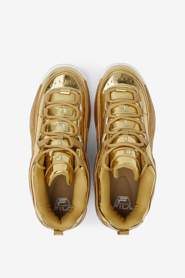 Grant Hill 3 Metalická Fila Metalická Zlatá