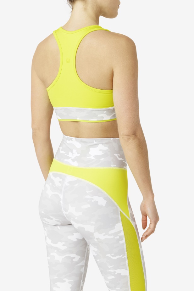 Fila Uplift Racerback Podprsenka Top Síra