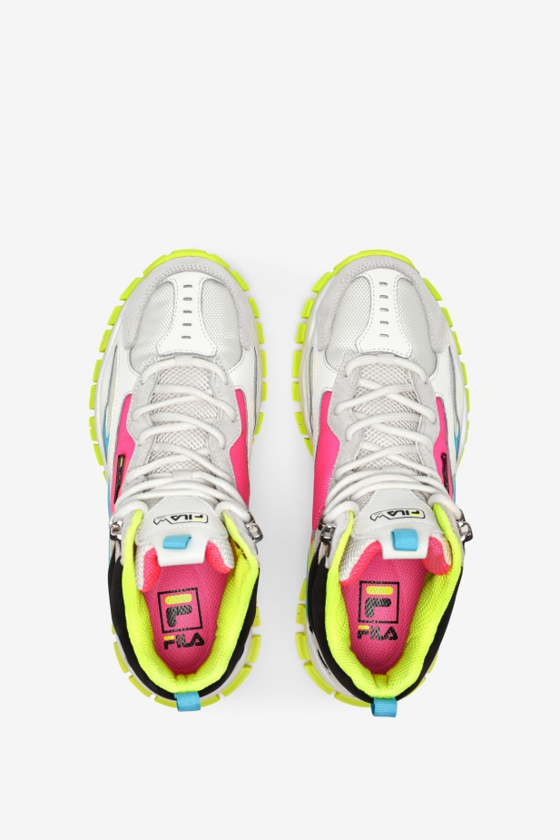White/black/bluefish Fila Dámská Ray Tracer Tr 2 Mid