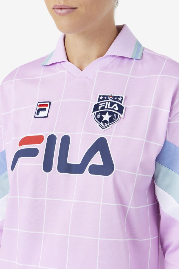 Brankářský Dres Fila Orchid/bílá/ether Zorra