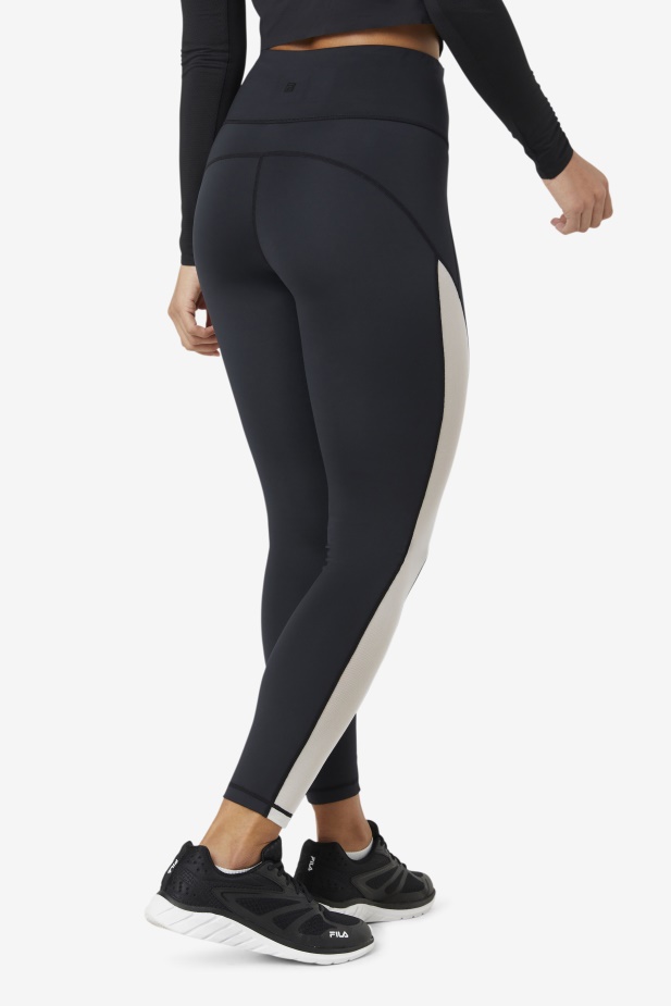 Fila černé/bílé Legíny Forza Kontrast 7/8