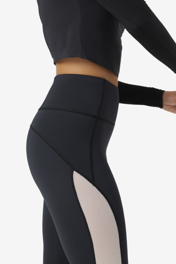 Fila černé/bílé Legíny Forza Kontrast 7/8